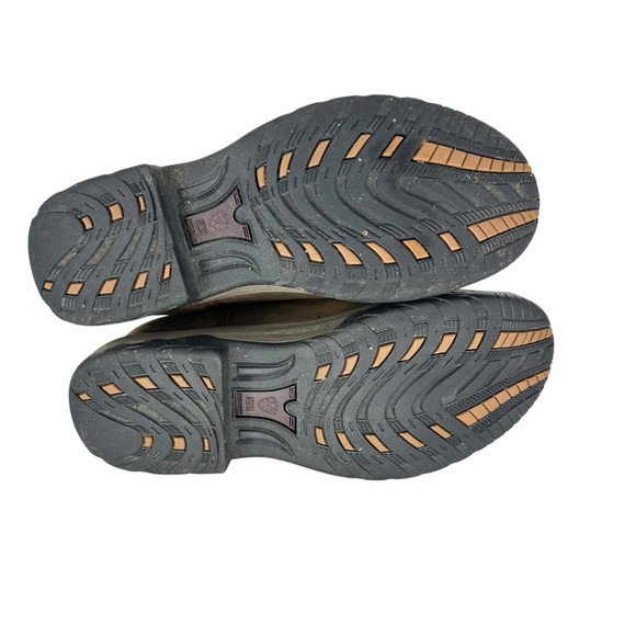 Ariat Terrain pull on waterproof Dark Brown Leather Boots - Picture 6 of 6